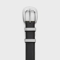 MEDIUM WESTERN BELT in Taurillon Leather