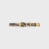 MEDIUM WESTERN BELT in ZEBRA PRINTED PONY CALFSKIN