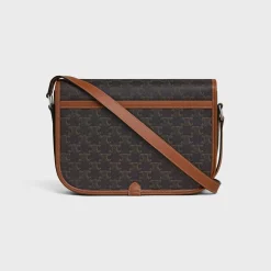 Messenger Folco in Triomphe Canvas with Celine print
