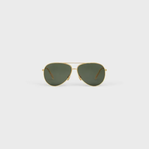 METAL FRAME 01 SUNGLASSES IN METAL WITH MINERAL GLASS LENSES