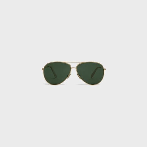 METAL FRAME 02 SUNGLASSES IN METAL WITH MINERAL GLASS LENSES