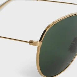 METAL FRAME 02 SUNGLASSES IN METAL WITH MINERAL GLASS LENSES