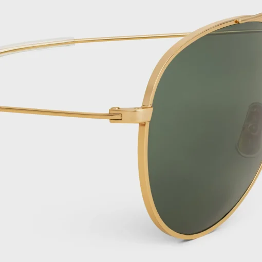 METAL FRAME 01 SUNGLASSES IN METAL WITH MINERAL GLASS LENSES
