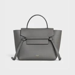 Micro Belt bag in grained calfskin