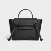 Micro Belt bag in grained calfskin