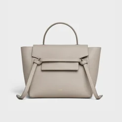 Micro Belt bag in grained calfskin