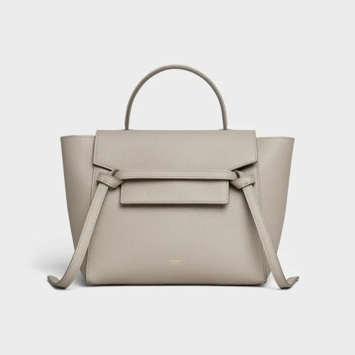 Micro Belt bag in grained calfskin