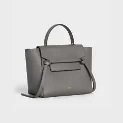 Micro Belt bag in grained calfskin