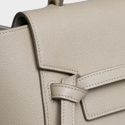 Micro Belt bag in grained calfskin