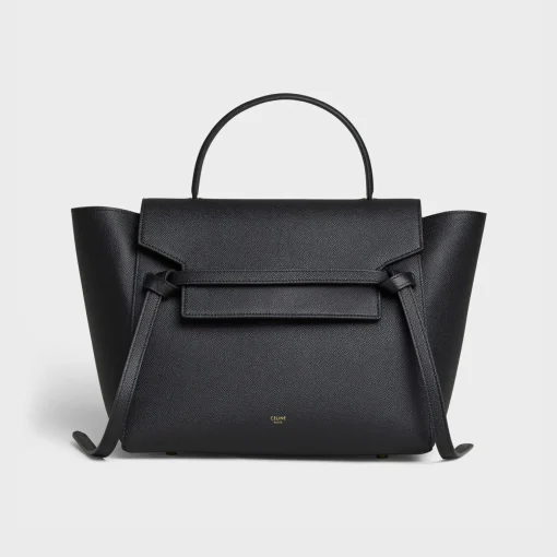 Mini Belt bag in grained calfskin