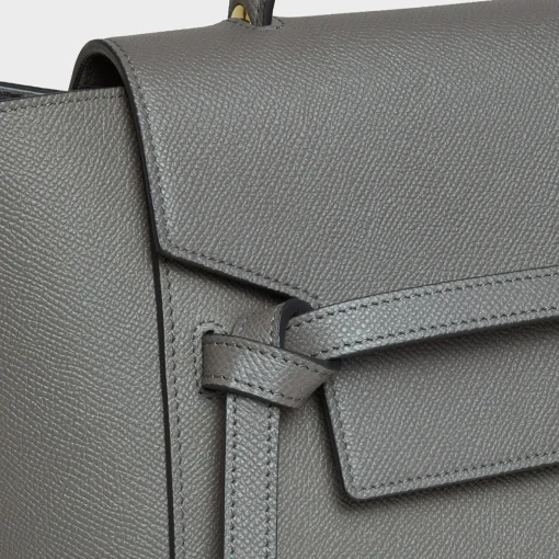Mini Belt bag in grained calfskin
