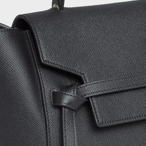 Mini Belt bag in grained calfskin