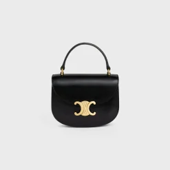 MINI BESACE CLEA in SHINY CALFSKIN