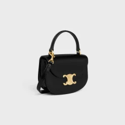 MINI BESACE CLEA in SHINY CALFSKIN