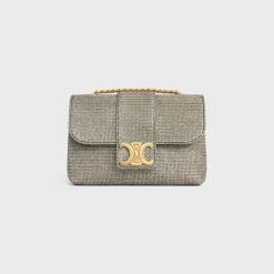 MINI CELINE VICTOIRE in GLITTER TEXTILE