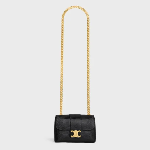 MINI CELINE VICTOIRE in lizard