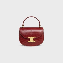 MINI CHAIN BESACE CLEA in LIZARD