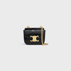 MINI CHAIN CLAUDE in NILOTICUS CROCODILE