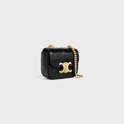 MINI CHAIN CLAUDE in NILOTICUS CROCODILE