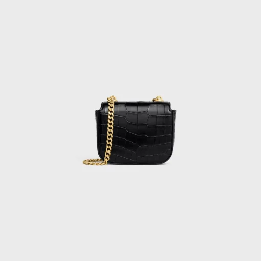 MINI CHAIN CLAUDE in NILOTICUS CROCODILE