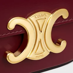 MINI CHAIN CLAUDE in Shiny calfskin