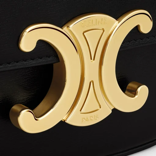 MINI CHAIN CLAUDE in Shiny calfskin