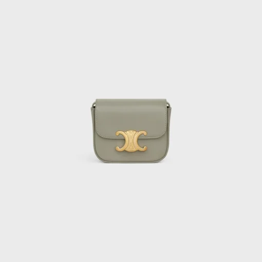 MINI CLAUDE in Shiny calfskin