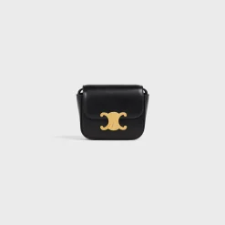 MINI CLAUDE in Shiny calfskin