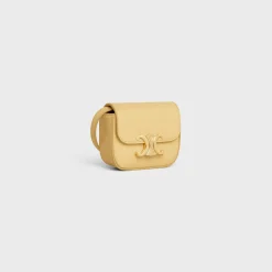 MINI CLAUDE in Shiny calfskin