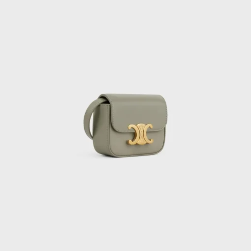 MINI CLAUDE in Shiny calfskin