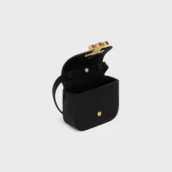 MINI CLAUDE in Shiny calfskin