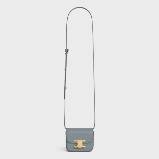 MINI CLAUDE in Shiny calfskin