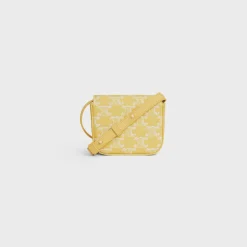 MINI CLAUDE in TRIOMPHE CANVAS BRIGHT YELLOW