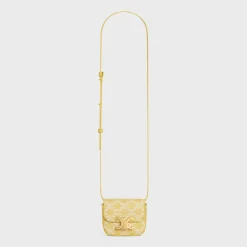 MINI CLAUDE in TRIOMPHE CANVAS BRIGHT YELLOW