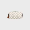 MINI MESSENGER BOX in Triomphe Canvas and Calfskin