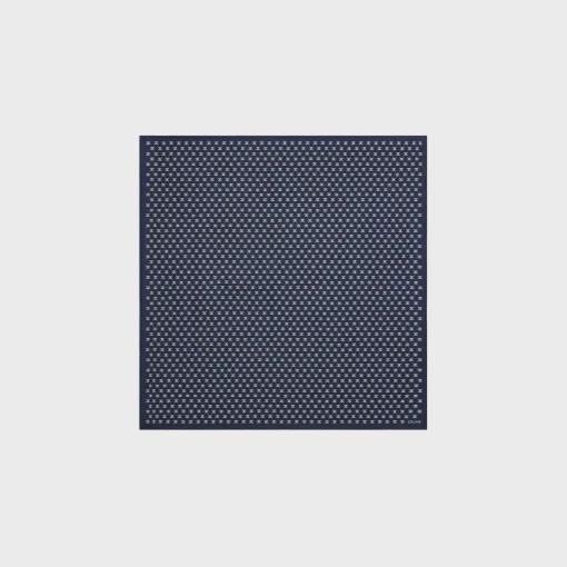 mini triomphe bandana in silk twill