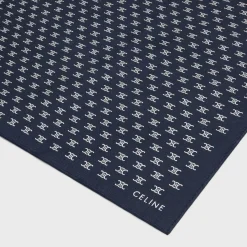 mini triomphe bandana in silk twill