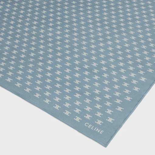mini Triomphe bandana in silk twill
