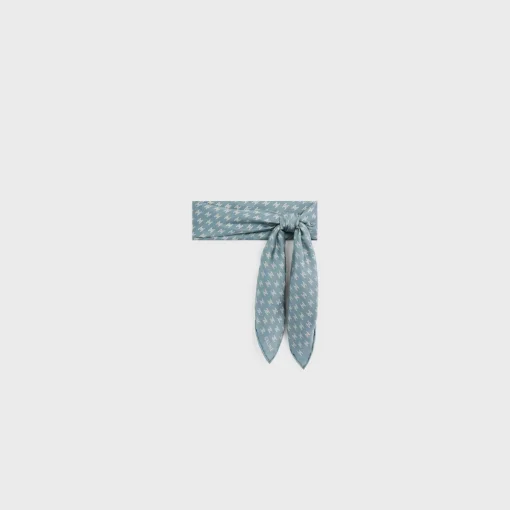mini Triomphe bandana in silk twill