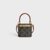 MINI VANITY CASE in Triomphe Canvas and Calfskin