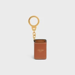 Miniature Perfume Holder Charm in Calfskin