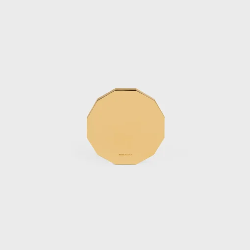 MIRROR IN LIZARD AND BRASS