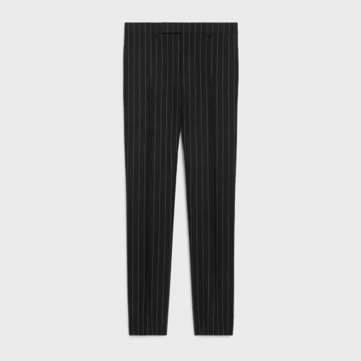 mods pants in pinstripe virgin wool