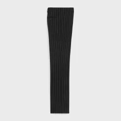 mods pants in pinstripe virgin wool