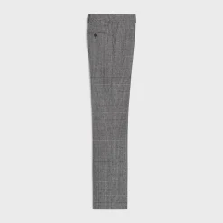 mods pants in prince of wales wool