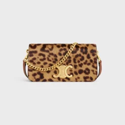 MULTIPOCHETTE in PONY CALFSKIN WITH LEOPARD PRINT