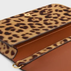 MULTIPOCHETTE in PONY CALFSKIN WITH LEOPARD PRINT
