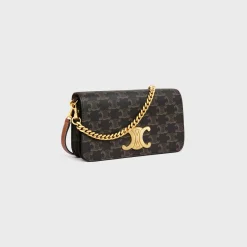 MULTIPOCHETTE in TRIOMPHE CANVAS and calfskin