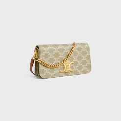 MULTIPOCHETTE in TRIOMPHE CANVAS AND CALFSKIN