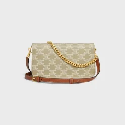 MULTIPOCHETTE in TRIOMPHE CANVAS AND CALFSKIN